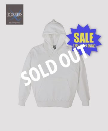 10ozレギュラー パーカー/ホワイト/SOLDOUT