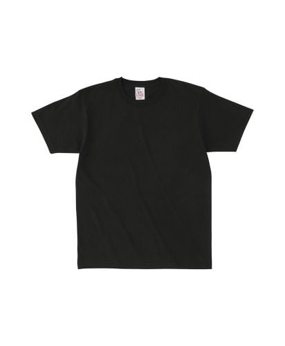 オープンエンド マックスウエイトTシャツ/ブラック