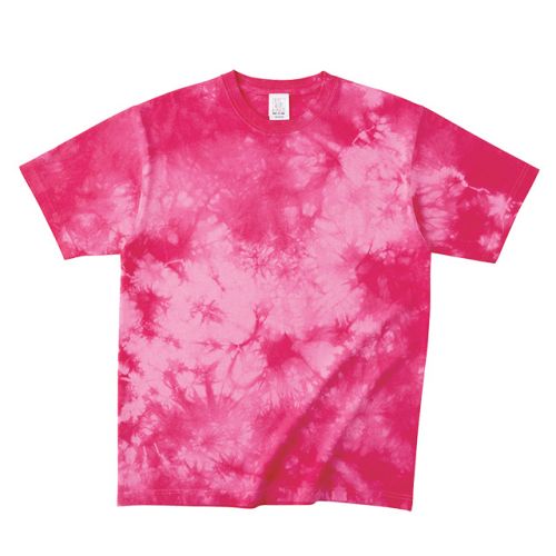 交換無料！ タイダイ ライトブルーのTシャツをタイダイ染めして 