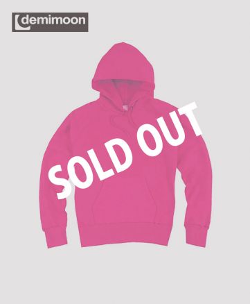 レディース裏毛プルオーバーパーカー/SPK ショッキングピンク/SOLDOUT