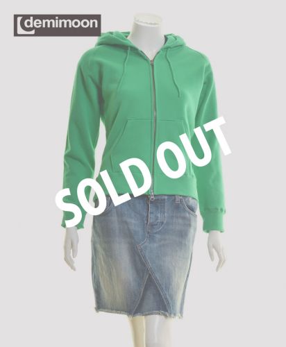 レディース裏毛ジップパーカー/KGR Lサイズ レディース/SOLDOUT