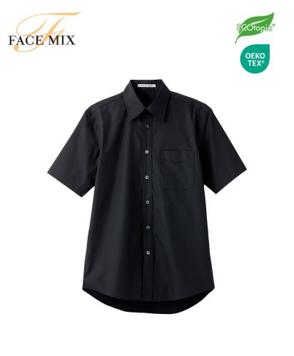 FACE MIX(フェイスミックス)ブロードレギュラーカラー半袖シャツ