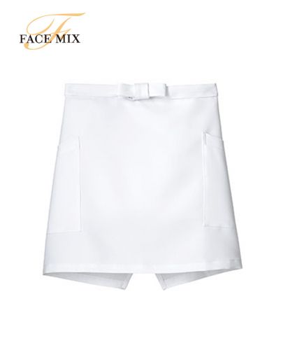 フェイスミックス(FACE MIX)ショートエプロン/15 ホワイト