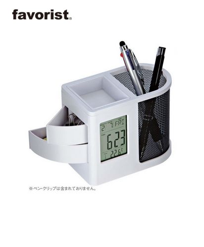 ペン立てクロック