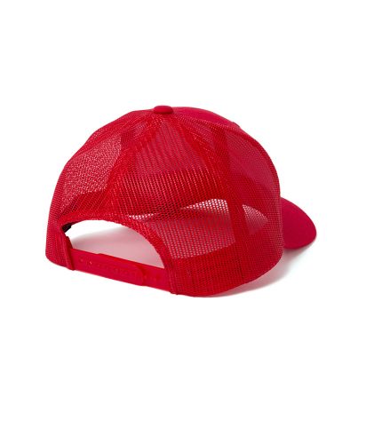 FLEXFIT(フレックスフィット)レトロトラッカーメッシュキャップ/RD　レッド｜バックスタイル