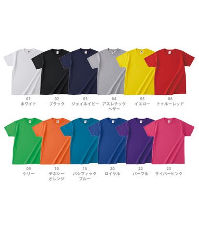 FLUIT OF THE LOOM(フルーツオブザルーム)フルーツ ベーシックTシャツ/展開カラー