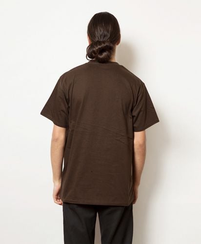 5.3ozプレミアムコットン ジャパンスペックTシャツ/105C ダークチョコレート メンズ