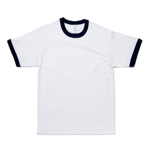 新品未使用♡リンカブル LINKABLE フレアタグTシャツ ホワイト×オレンジ T SHIRT | LINKABLE