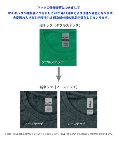 2021年11月〜ネック周りの仕様変更について