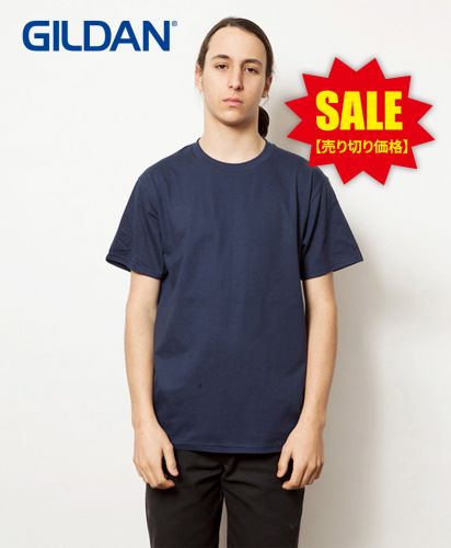 【SALE】ギルダン(GILDAN)5.3ozプレミアムコットン ジャパンスペックTシャツ/032C ネイビー