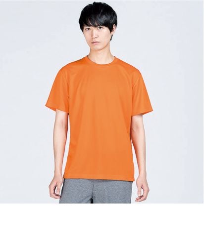 4.4オンスドライTシャツ/015オレンジ