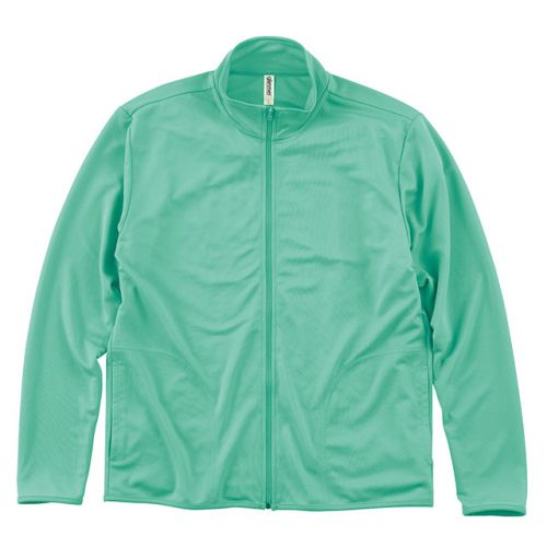 緑色 ジップアップジャケット グリマーのドライジップジャケットを激安卸販売【glimerActive
