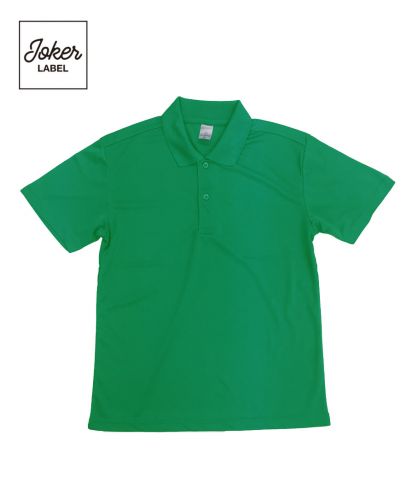 JOKER LABEL(ジョーカーラベル)ポリドライポロシャツ/GR グリーン