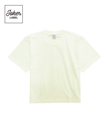 JOKER LABEL(ジョーカーラベル)ハイグレードコットンクロップドTシャツ/OW オフホワイト 