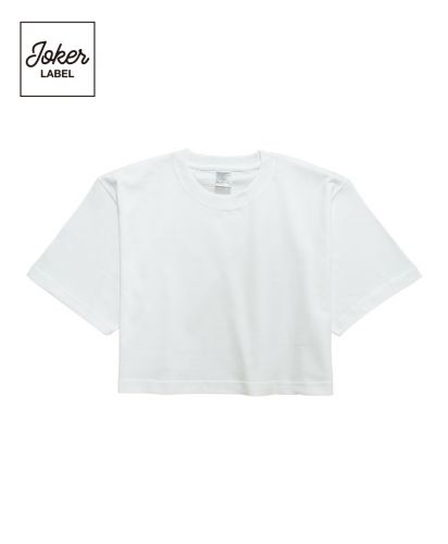 JOKER LABEL(ジョーカーラベル)ハイグレードコットンショートTシャツ/WH ホワイト