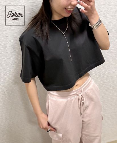 JOKER LABEL(ジョーカーラベル)ハイグレードコットンショートTシャツ/スウェットパンツとも相性バツグン!