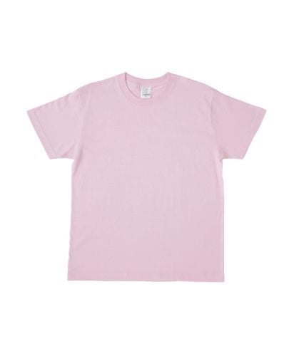 ハイグレードコットンTシャツ/ライトピンク