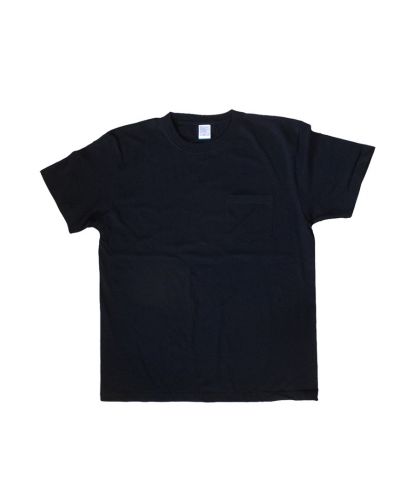 ハイグレードコットンポケットTシャツ/ブラック