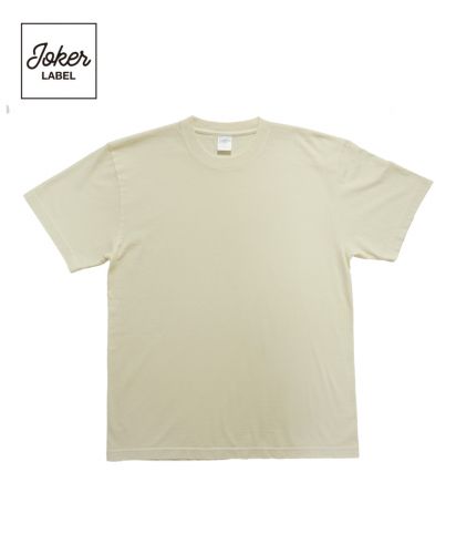 JOKER LABEL(ジョーカーラベル)ハイグレードコットンガーメントダイTシャツ/VWH ヴィンテージホワイト