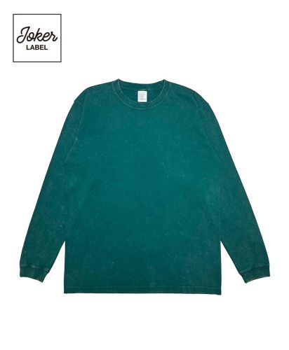 ジョーカーラベル(JOKER LABEL)ハイグレードコットングランジロングスリーブTシャツ/GG　グランジグリーン