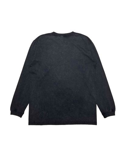 ジョーカーラベル(JOKER LABEL)ハイグレードコットングランジロングスリーブTシャツ/BACK STYLE:GB　グランジブラック