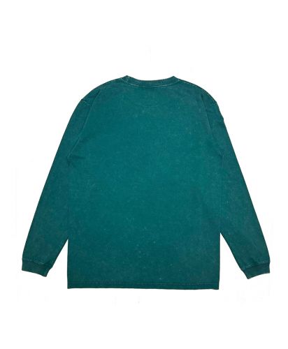 ジョーカーラベル(JOKER LABEL)ハイグレードコットングランジロングスリーブTシャツ/BACK STYLE:GG　グランジグリーン