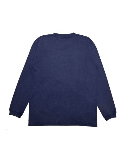 ジョーカーラベル(JOKER LABEL)ハイグレードコットングランジロングスリーブTシャツ/BACK STYLE:GN　グランジネイビー