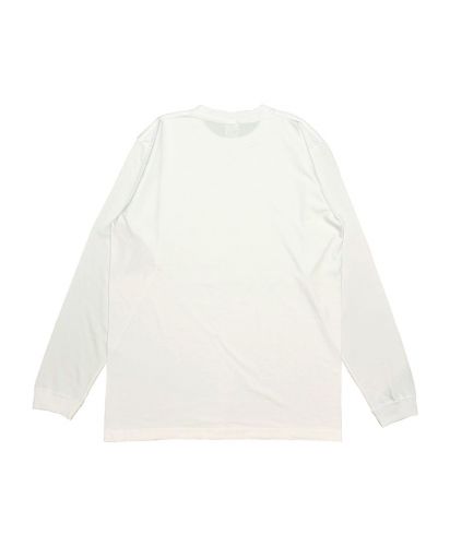 ジョーカーラベル(JOKER LABEL)ハイグレードコットングランジロングスリーブTシャツ/BACK STYLE:GW　グランジホワイト