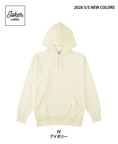 Joker LABEL(ジョーカーラベル)裏毛プルオーバーパーカー/2026SS新色/アイボリー IV