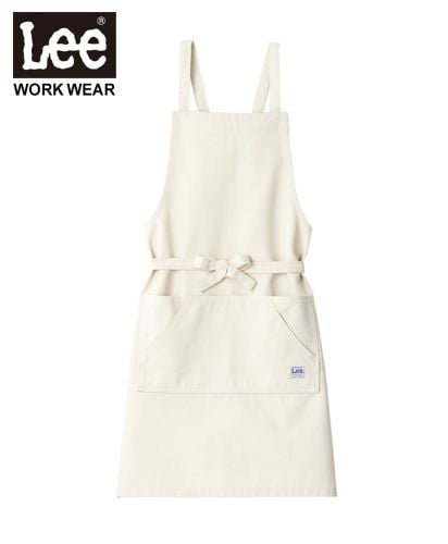 Lee(リー)Lee 胸当てエプロン/キャンバス(15) オフホワイト