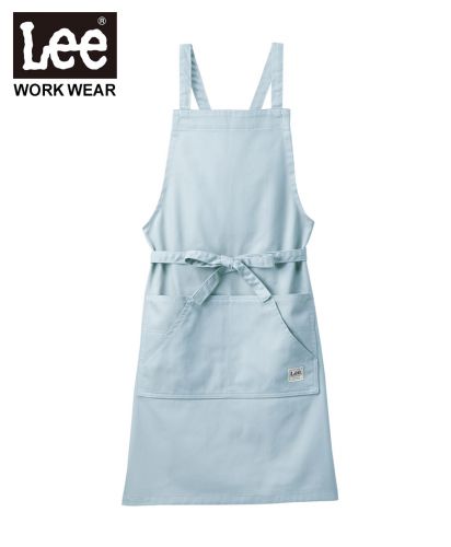Lee(リー)Lee 胸当てエプロン/ストレッチデニム(6) ブルー