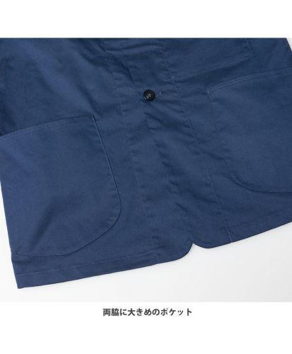 Lee(リー)Leeメディカル レディスコート/Pocket：両脇に大きめのポケット。