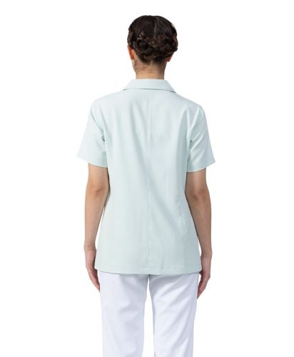 Lee(リー)Leeメディカル レディスジャケット/BACK STYLE：モデル着用：Mサイズ 4 グリーン