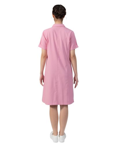 Lee(リー)Leeメディカル レディスワンピース/BACK STYLE：モデル着用：Mサイズ 9 ピンク