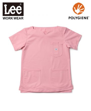 Lee(リー)Leeメディカル レディススクラブ(キーネック)/9 ピンク