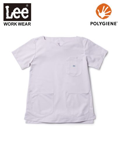 Lee(リー)Leeメディカル レディススクラブ(キーネック)/14 ラベンダー