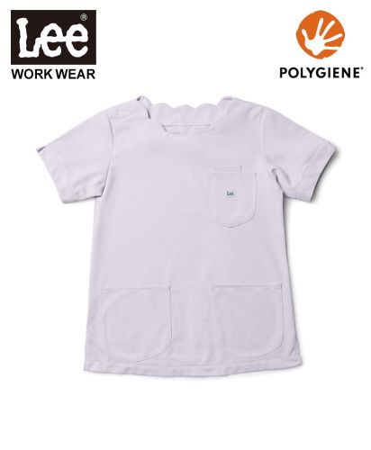 Lee(リー)Leeメディカル レディススクラブ(スカラップ)/14 ラベンダー