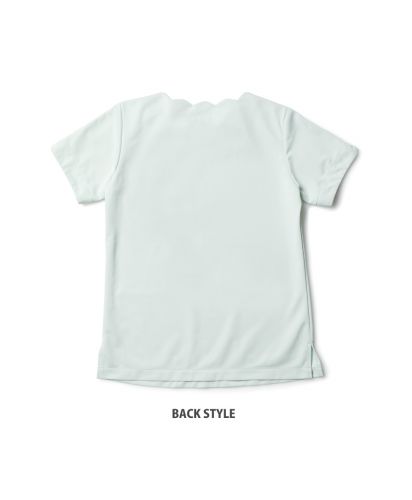 Lee(リー)Leeメディカル レディススクラブ(スカラップ)/BACK STYLE