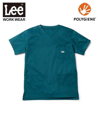 Lee(リー)Leeメディカル ユニセックススクラブ/4 グリーン