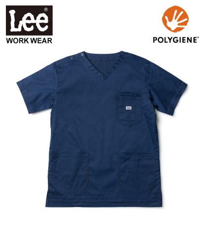 Lee(リー)Leeメディカル ユニセックススクラブ/8　ネイビー