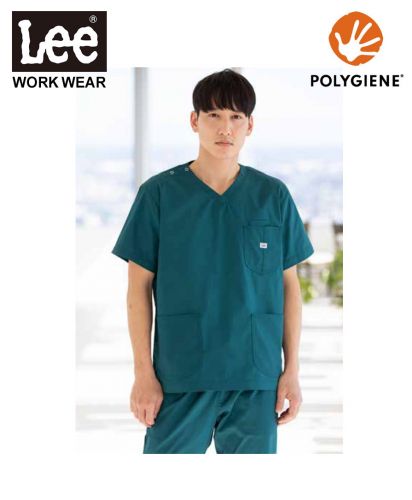 Lee(リー)Leeメディカル ユニセックススクラブ/4 グリーン