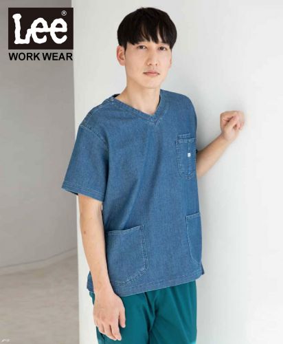 Lee(リー)Leeメディカル ユニセックススクラブ/抗菌・防臭加工のポリジン加工を施したユニフォーム