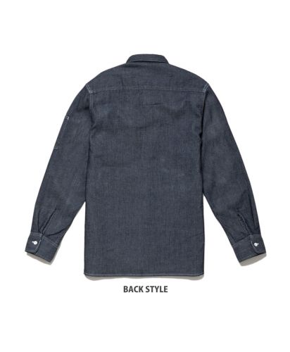 Lee(リー)Lee メンズワーク長袖シャツ/バックスタイル