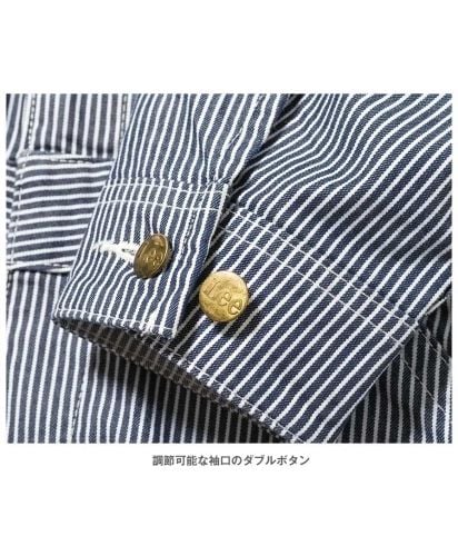 Lee ユニオンオール/袖口：調節可能な袖口のダブルボタン