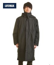 ライフマックス(LIFEMAX)ライトベンチコート/16ブラック Fサイズ メンズ 176cm