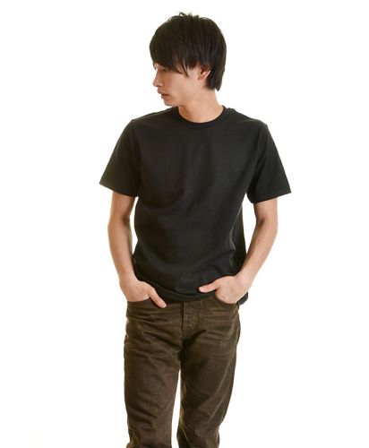 ライフマックス(LIFEMAX)7.1オンス Tシャツ/16ブラック Mサイズ メンズ176cm