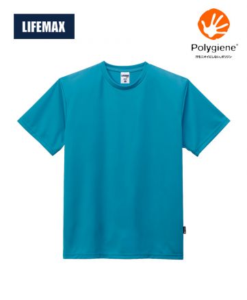 4.3オンスドライTシャツ(ポリジン加工)/26ターコイズ