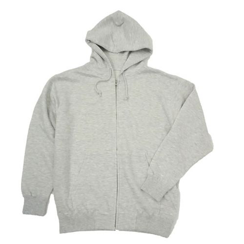 LIFEMAX フードジップパーカー(裏パイル)激安通販-ライフマックス無地パーカー卸売【オレンジパーム】
