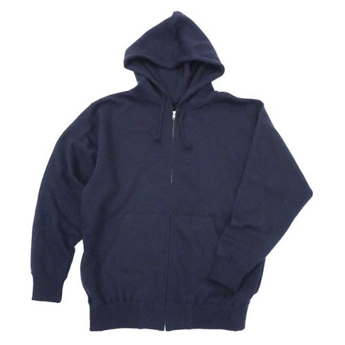 LIFEMAX フードジップパーカー(裏パイル)激安通販-ライフマックス無地パーカー卸売【オレンジパーム】