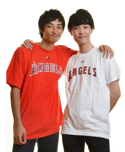 ロサンゼルス・エンゼルス 大谷選手 ネーム＆ナンバーTシャツ/メンズ ペア